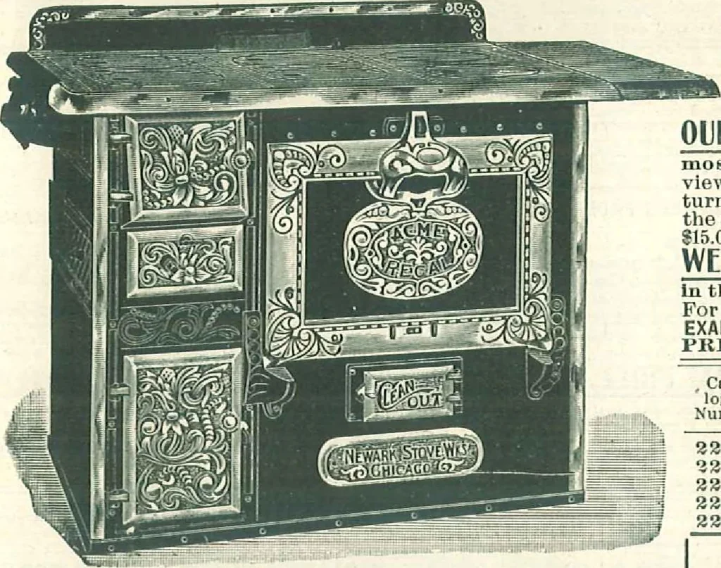 An illustration from Stoves for 1904, 1904, leaf 10
