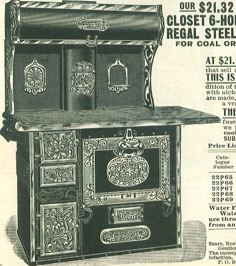 An illustration from Stoves for 1904, 1904, leaf 10