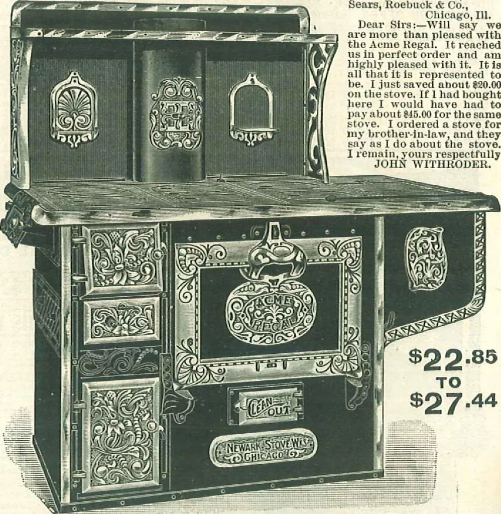 An illustration from Stoves for 1904, 1904, leaf 11