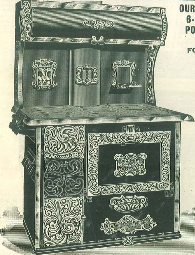 An illustration from Stoves for 1904, 1904, leaf 13
