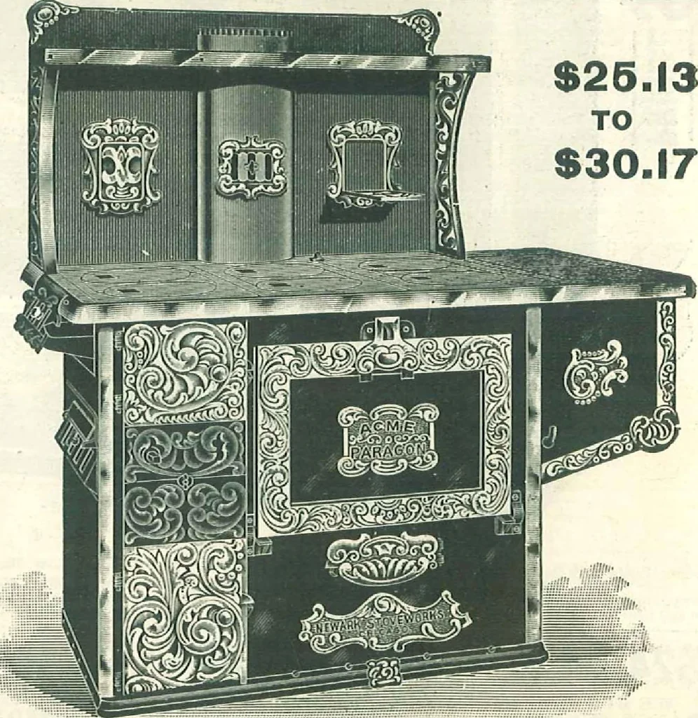 An illustration from Stoves for 1904, 1904, leaf 13