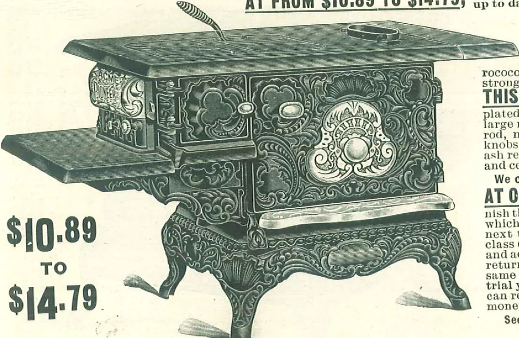 An illustration from Stoves for 1904, 1904, leaf 18