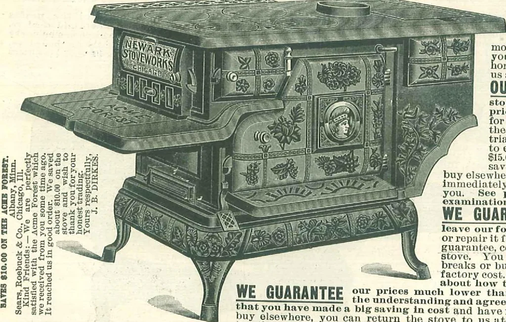 An illustration from Stoves for 1904, 1904, leaf 19