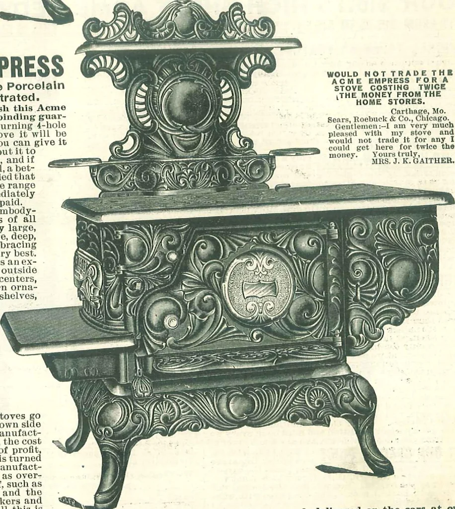 An illustration from Stoves for 1904, 1904, leaf 20