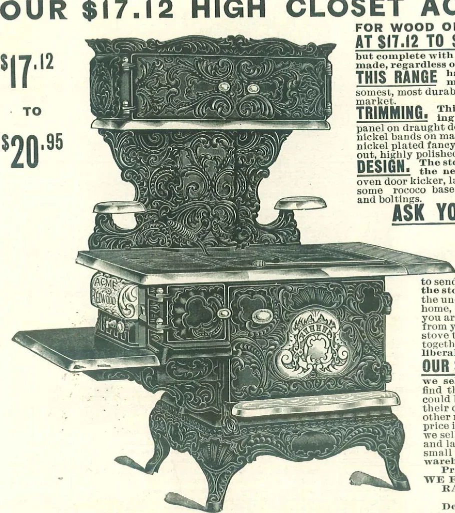 An illustration from Stoves for 1904, 1904, leaf 22