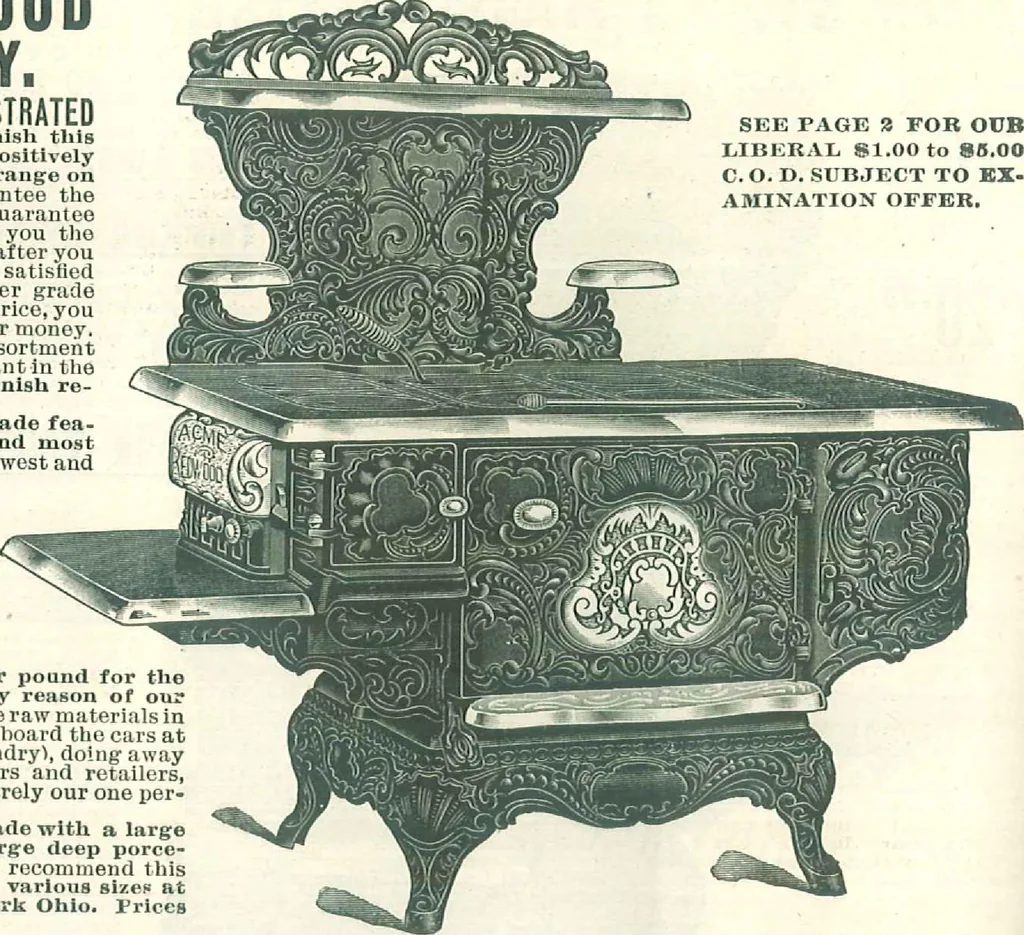 An illustration from Stoves for 1904, 1904, leaf 23