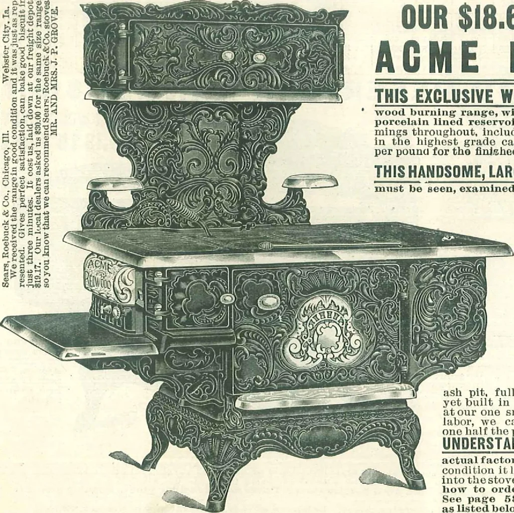 An illustration from Stoves for 1904, 1904, leaf 23