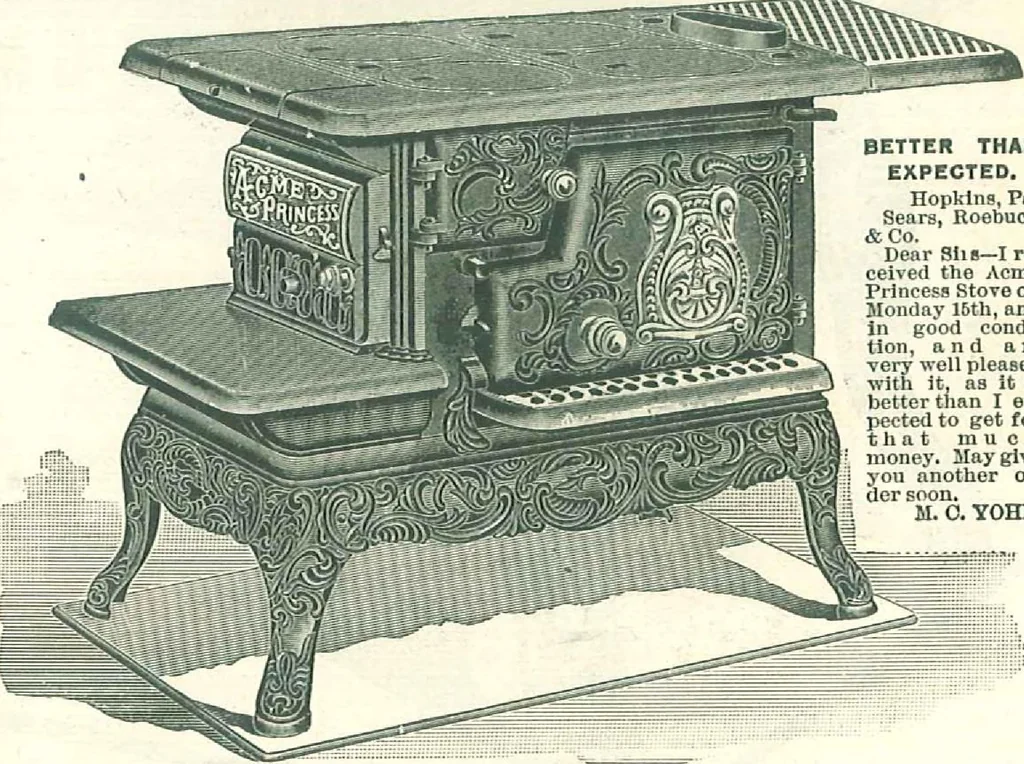 An illustration from Stoves for 1904, 1904, leaf 24