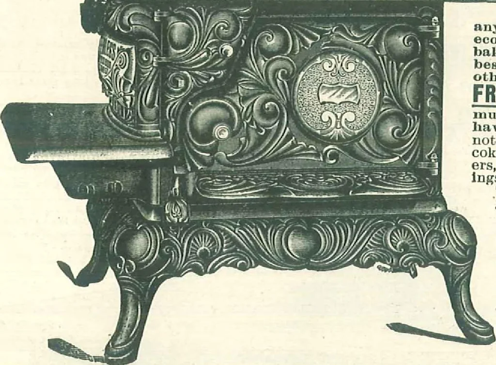 An illustration from Stoves for 1904, 1904, leaf 27