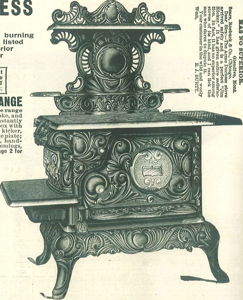 An illustration from Stoves for 1904, 1904, leaf 29
