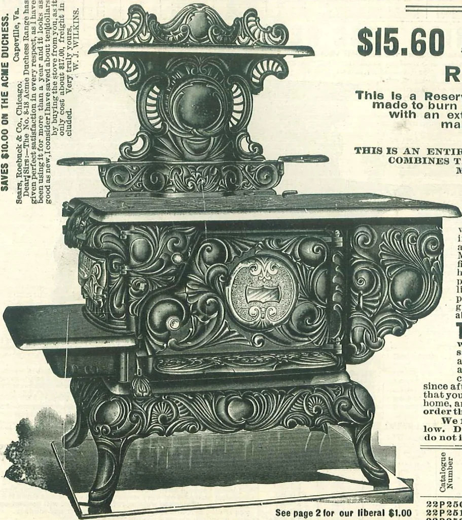 An illustration from Stoves for 1904, 1904, leaf 29