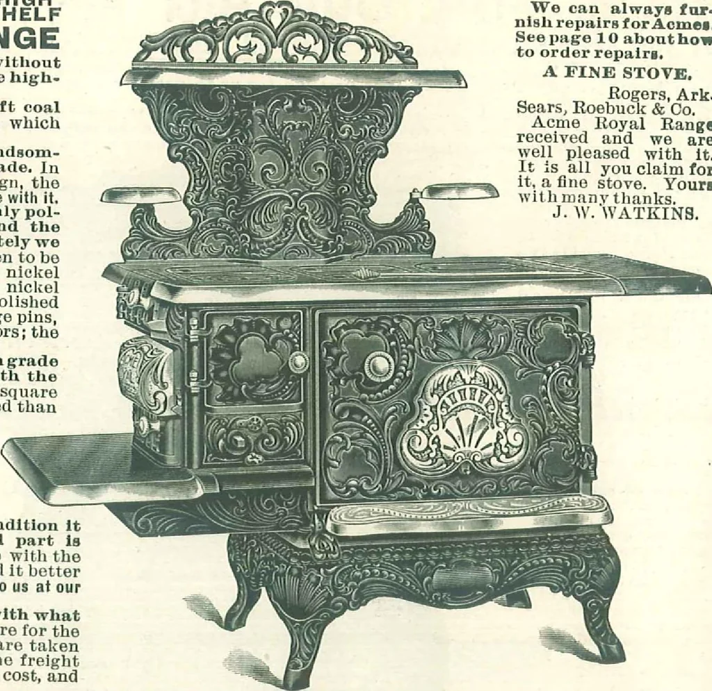 An illustration from Stoves for 1904, 1904, leaf 31