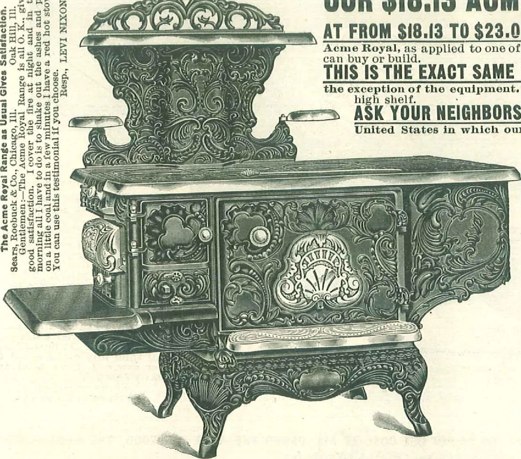 An illustration from Stoves for 1904, 1904, leaf 32