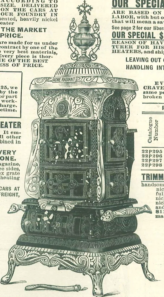 An illustration from Stoves for 1904, 1904, leaf 35