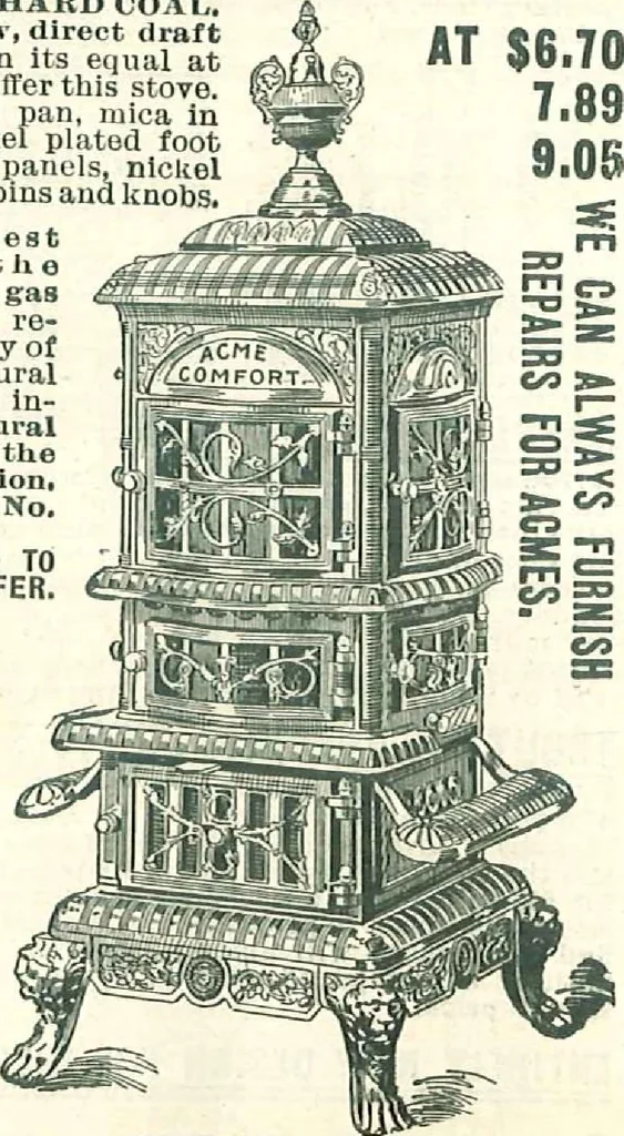 An illustration from Stoves for 1904, 1904, leaf 35