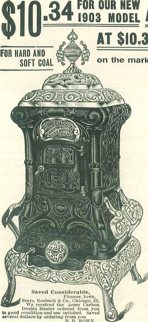 An illustration from Stoves for 1904, 1904, leaf 37
