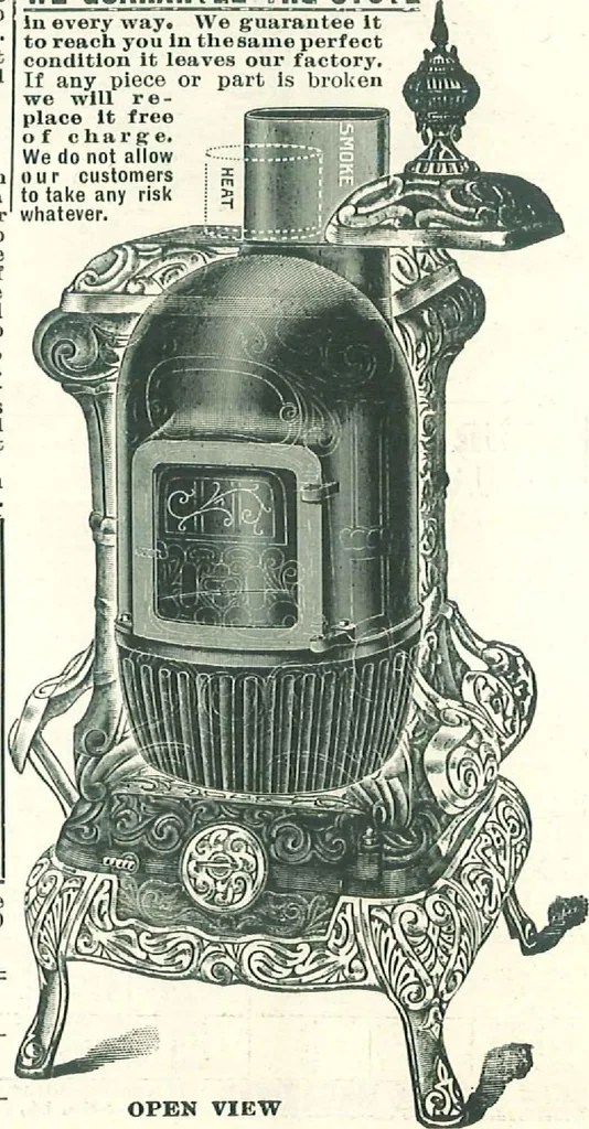 An illustration from Stoves for 1904, 1904, leaf 37