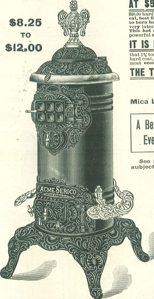 An illustration from Stoves for 1904, 1904, leaf 42