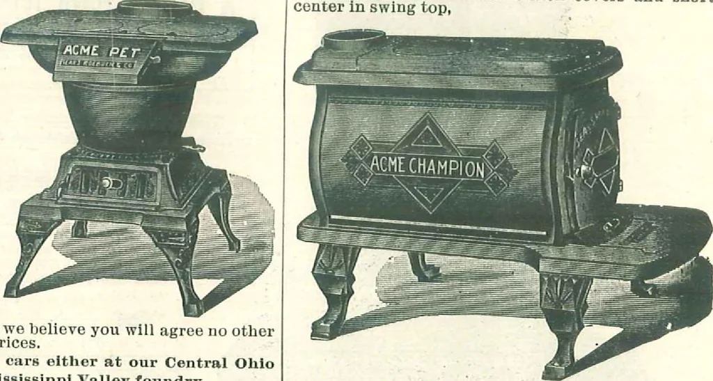 An illustration from Stoves for 1904, 1904, leaf 43