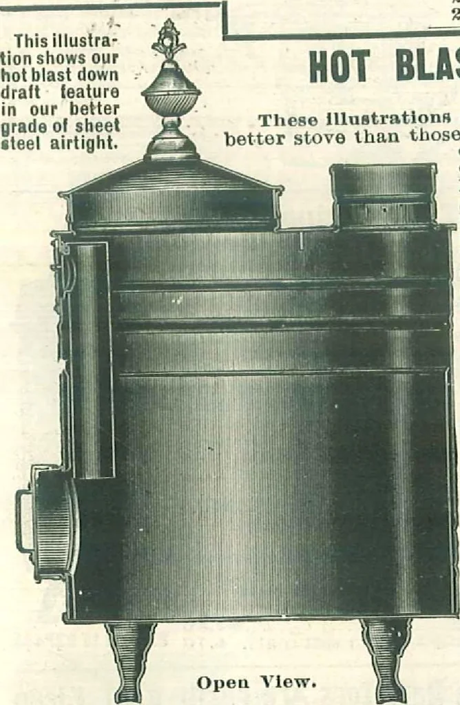 An illustration from Stoves for 1904, 1904, leaf 46