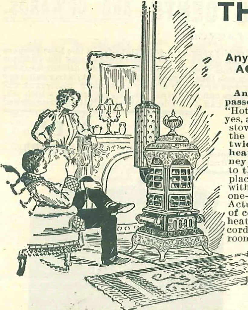 An illustration from Stoves for 1904, 1904, leaf 47