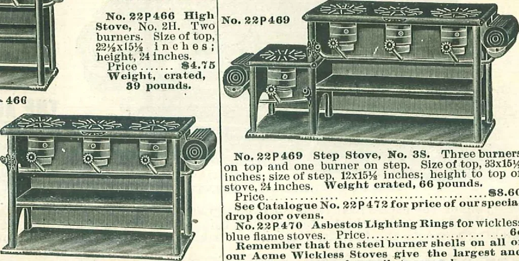 An illustration from Stoves for 1904, 1904, leaf 48