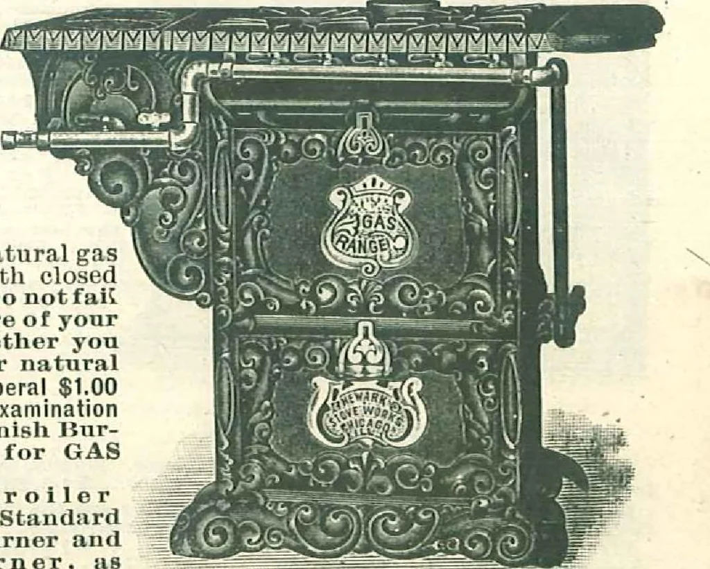 An illustration from Stoves for 1904, 1904, leaf 52