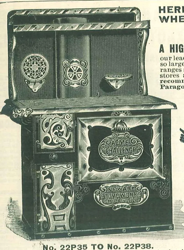 An illustration from Stoves for 1904, 1904, leaf 8