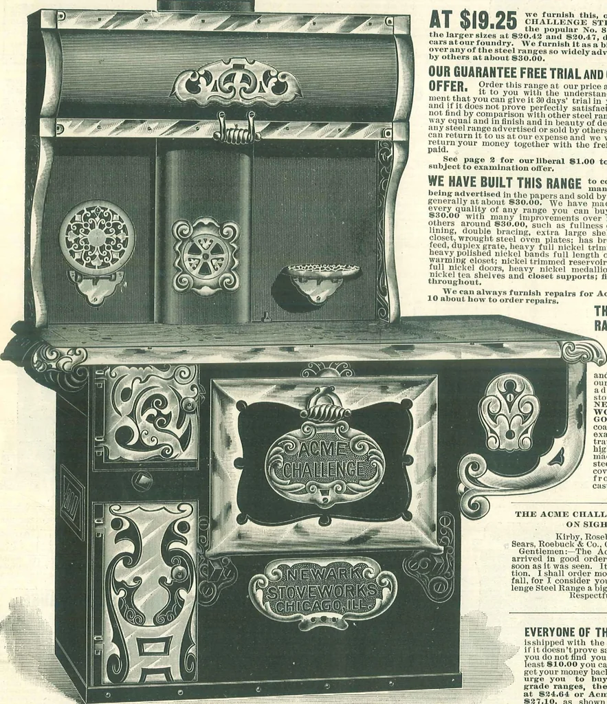 An illustration from Stoves for 1904, 1904, leaf 9