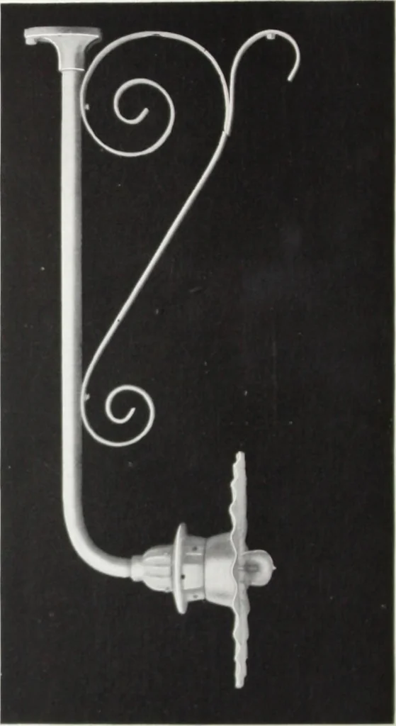 An illustration from Street lighting brackets and center span fixtures for Mazda lamps., 1916, leaf 11