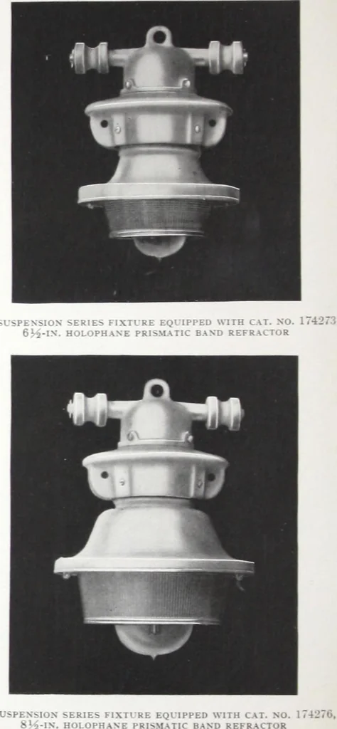 An illustration from Street lighting brackets and center span fixtures for Mazda lamps., 1916, leaf 15