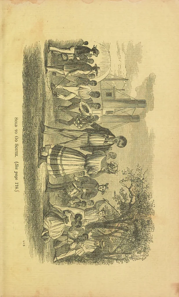 An illustration from The Suppressed book about slavery!, 1864, leaf 155