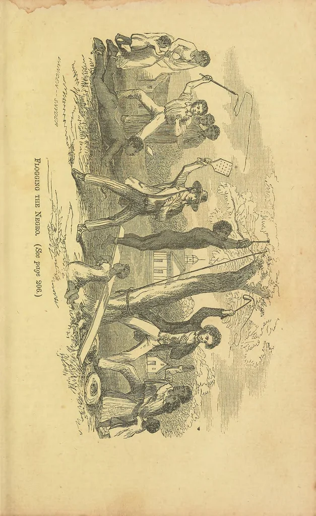 An illustration from The Suppressed book about slavery!, 1864, leaf 255