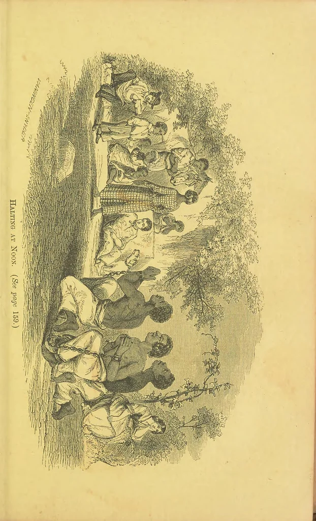 An illustration from The Suppressed book about slavery!, 1864, leaf 55