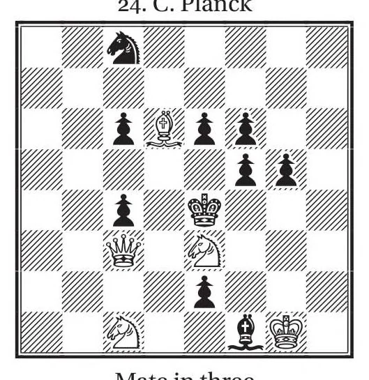 An illustration from Chess problems made easy, 1924, leaf 45