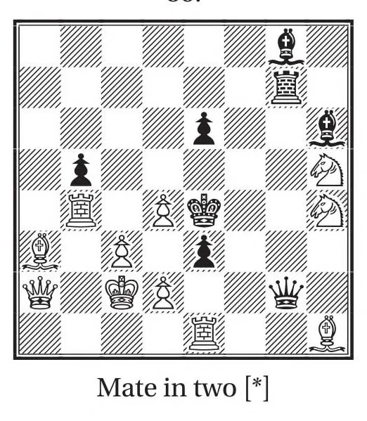 An illustration from Chess problems made easy, 1924, leaf 64