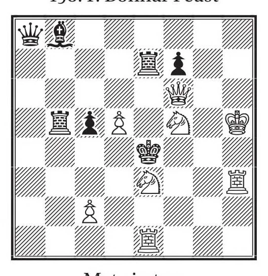 An illustration from Chess problems made easy, 1924, leaf 83