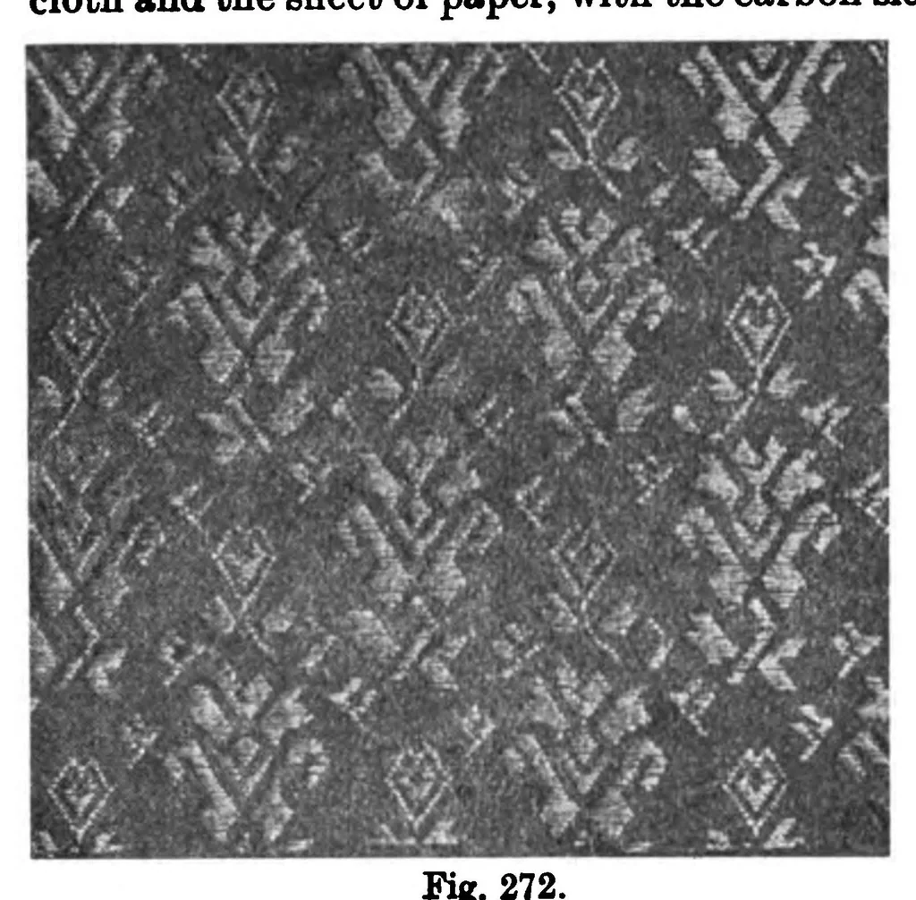 An illustration from Textile design and colour; elementary weaves and figured fabrics, 1921, leaf 264