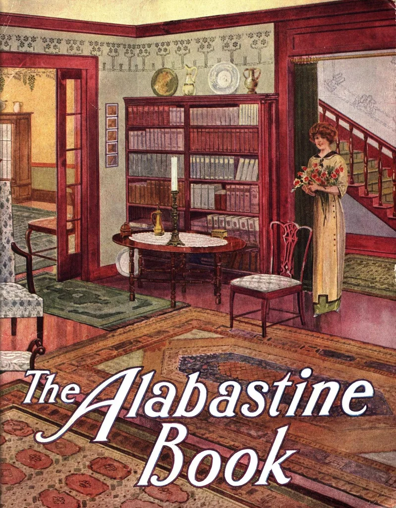 An illustration from The Alabastine Book, 1915, leaf 0