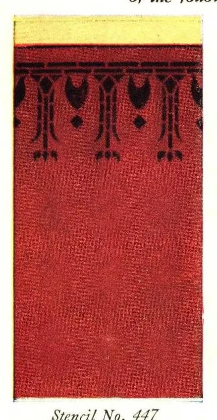 An illustration from The Alabastine Book, 1915, leaf 13