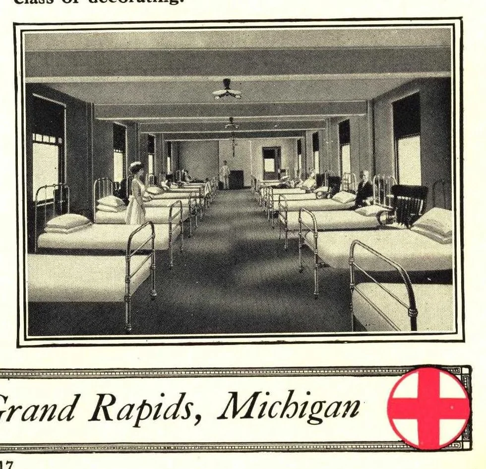 An illustration from The Alabastine Book, 1915, leaf 16