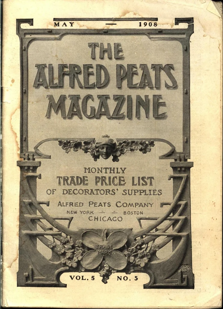 An illustration from The Alfred Peats magazine, May 1908, vol. 5, no. 5, 1908, leaf 53