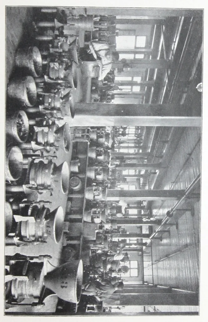An illustration from The chemistry of paints, or, A partial description of the Harrison white lead, paint, color, varnish and chemical works with a practical treatise on painting., 1898, leaf 42