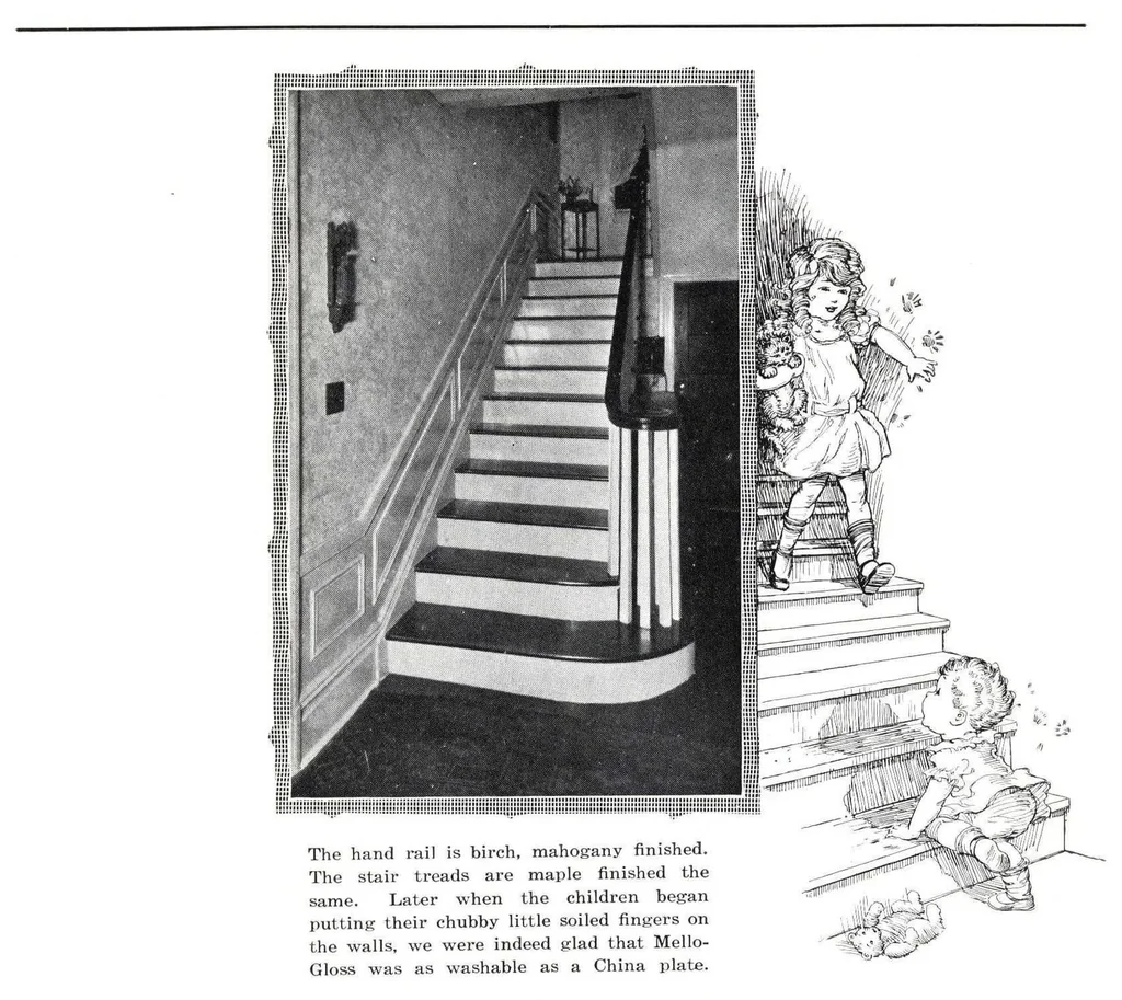 An illustration from The diary of the house in the woods., 1925, leaf 10