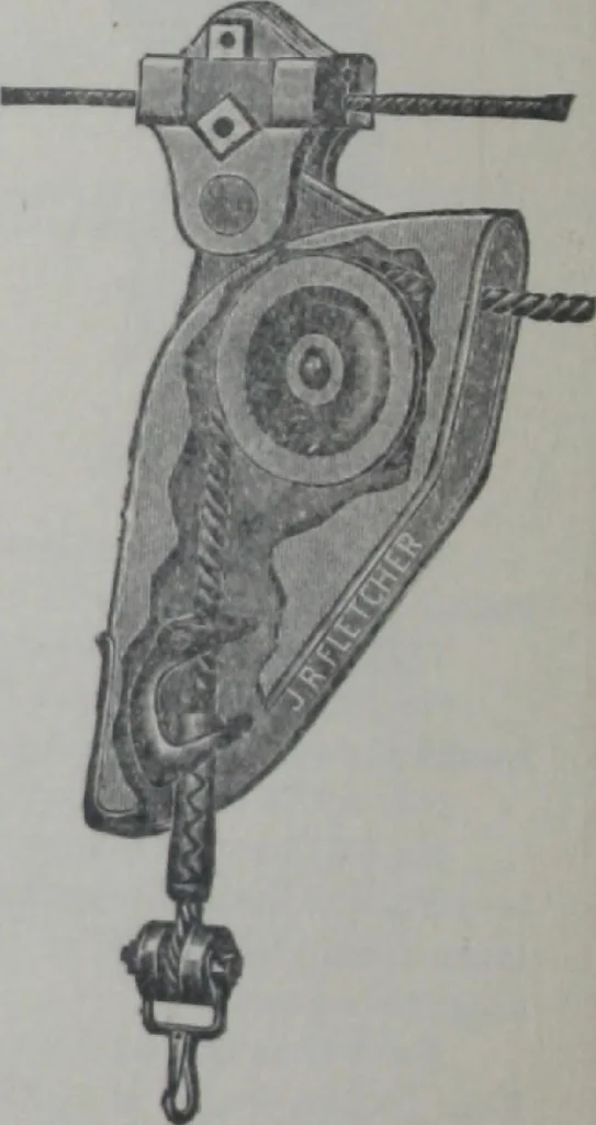 An illustration from The Fletcher Manufacturing Co. manufacturers of electrical construction supplies., 1904, leaf 17