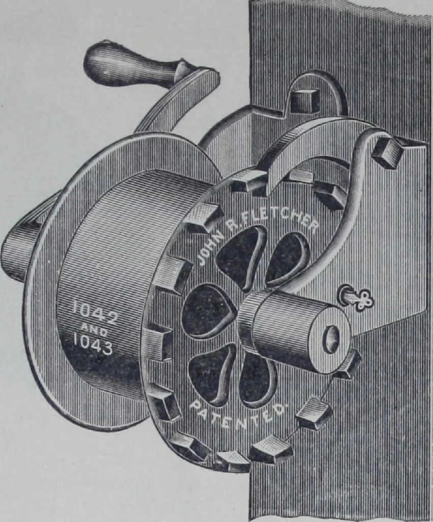 An illustration from The Fletcher Manufacturing Co. manufacturers of electrical construction supplies., 1904, leaf 24