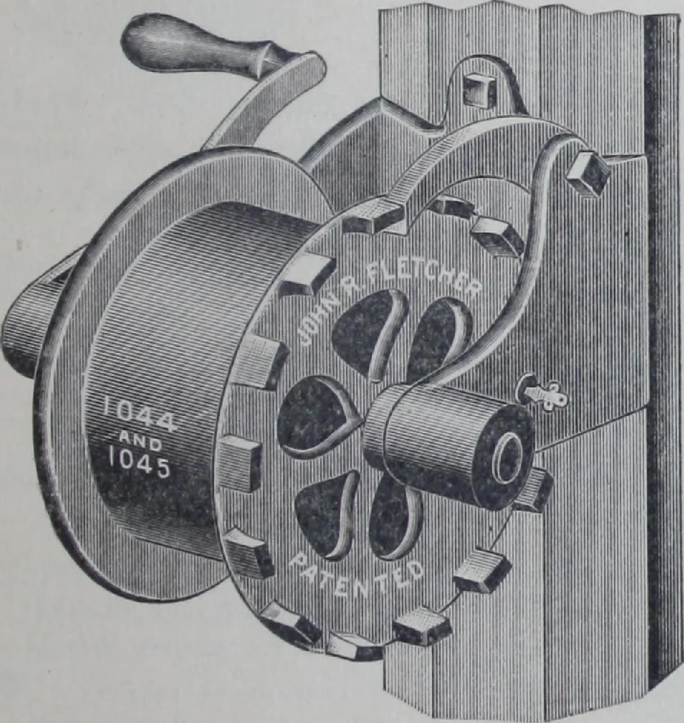 An illustration from The Fletcher Manufacturing Co. manufacturers of electrical construction supplies., 1904, leaf 24