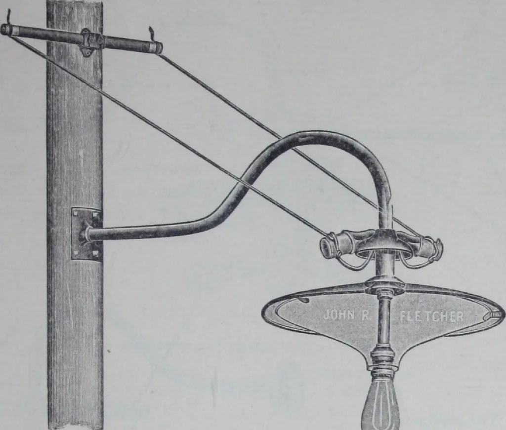 An illustration from The Fletcher Manufacturing Co. manufacturers of electrical construction supplies., 1904, leaf 28