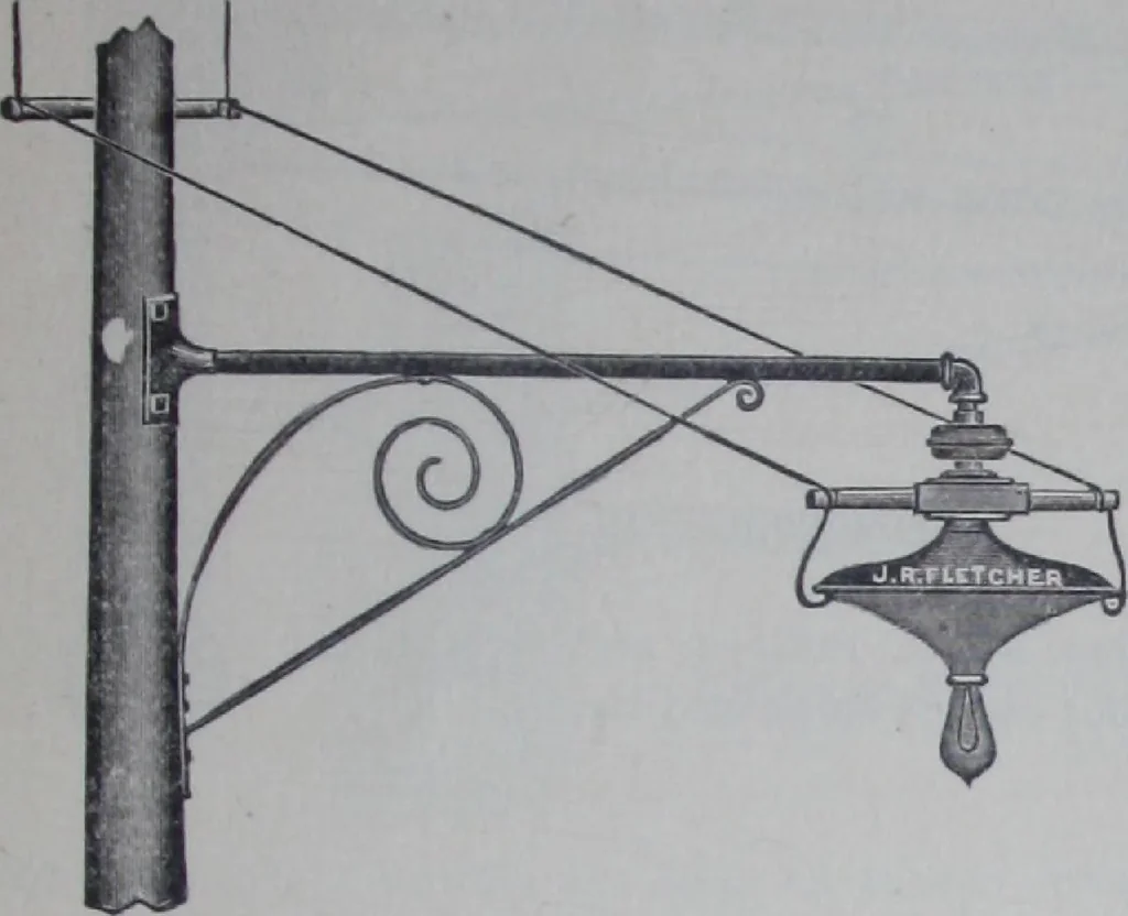 An illustration from The Fletcher Manufacturing Co. manufacturers of electrical construction supplies., 1904, leaf 32