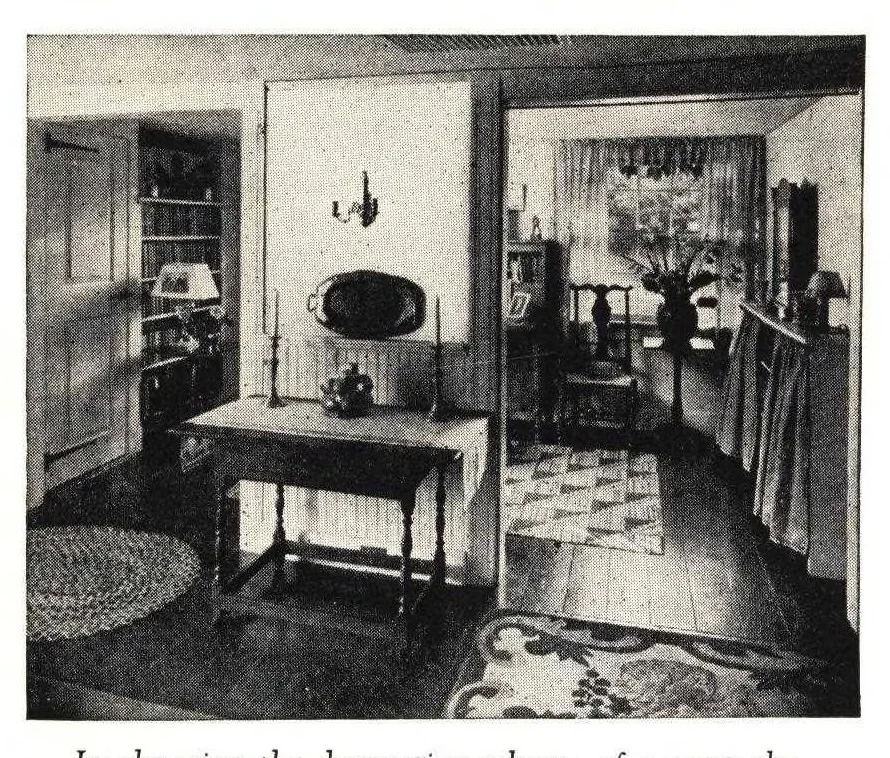 An illustration from The guide book of painting and varnishing., 1929, leaf 11